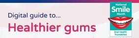 Digital guide to healthier gums