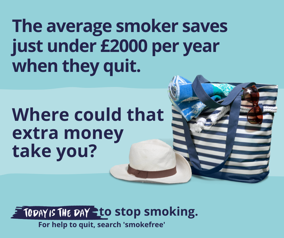 Stop smoking. Start Saving.
